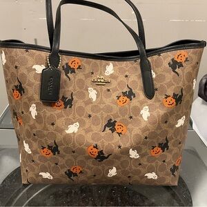 Coach Halloween tote